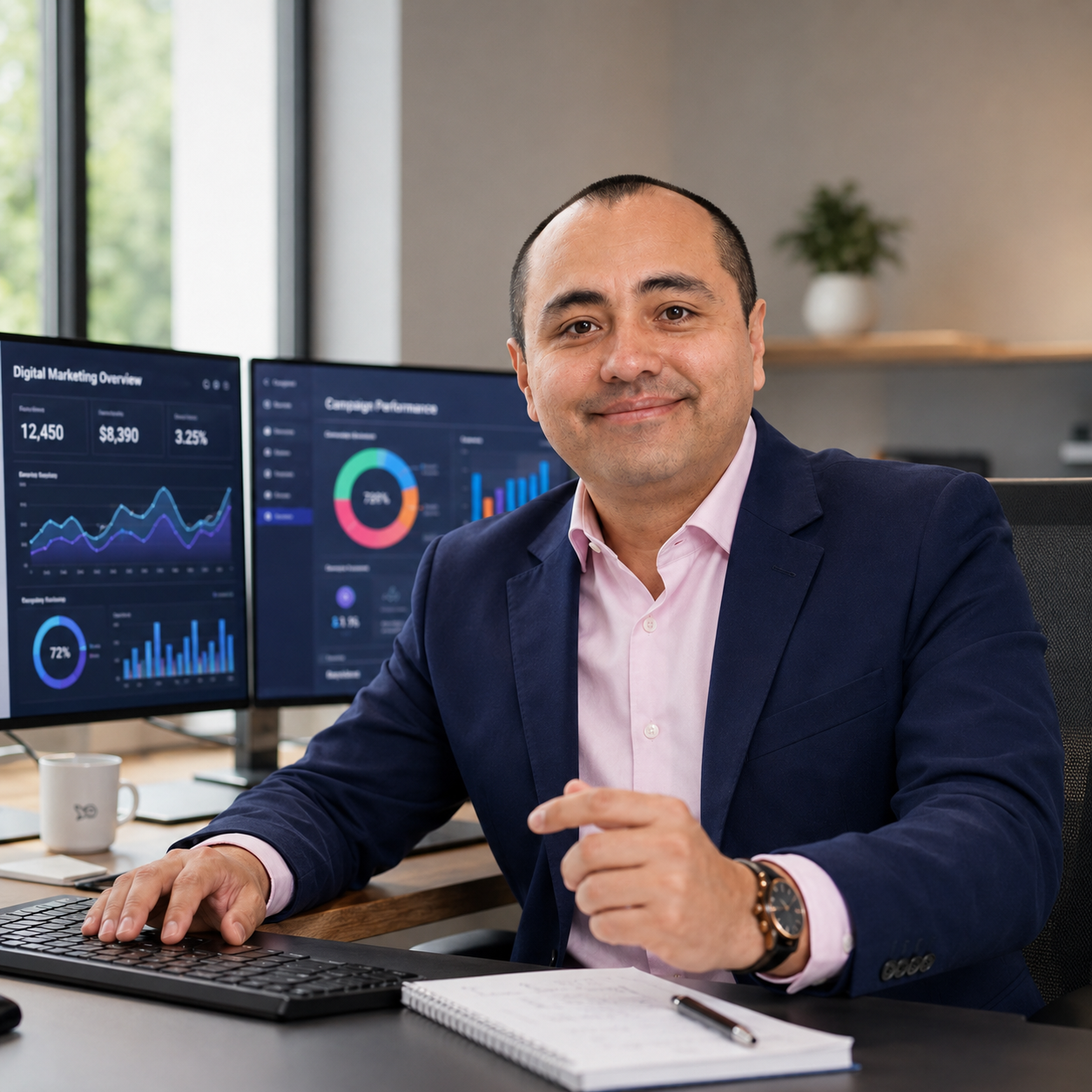 Fundador HICRIS — Estratega empresarial
